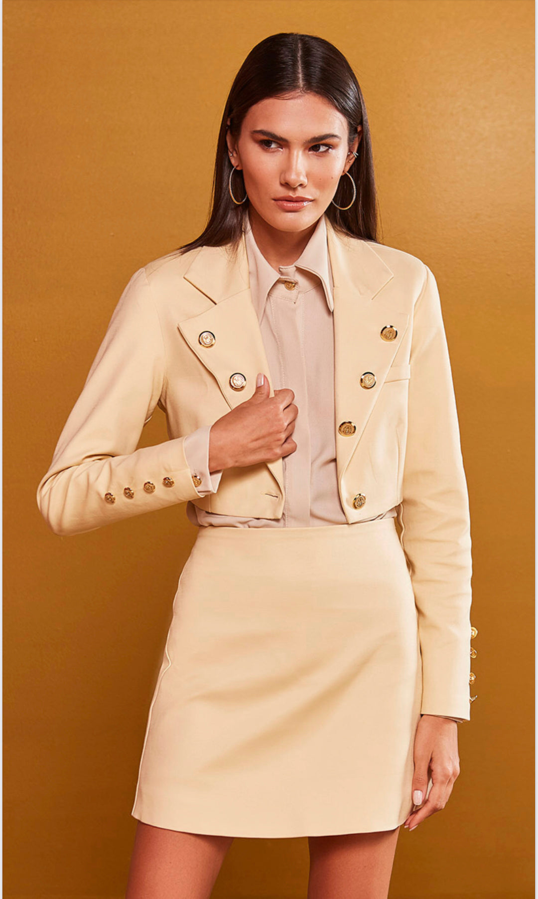 Anne Fernandes Blouse+Skirt Set