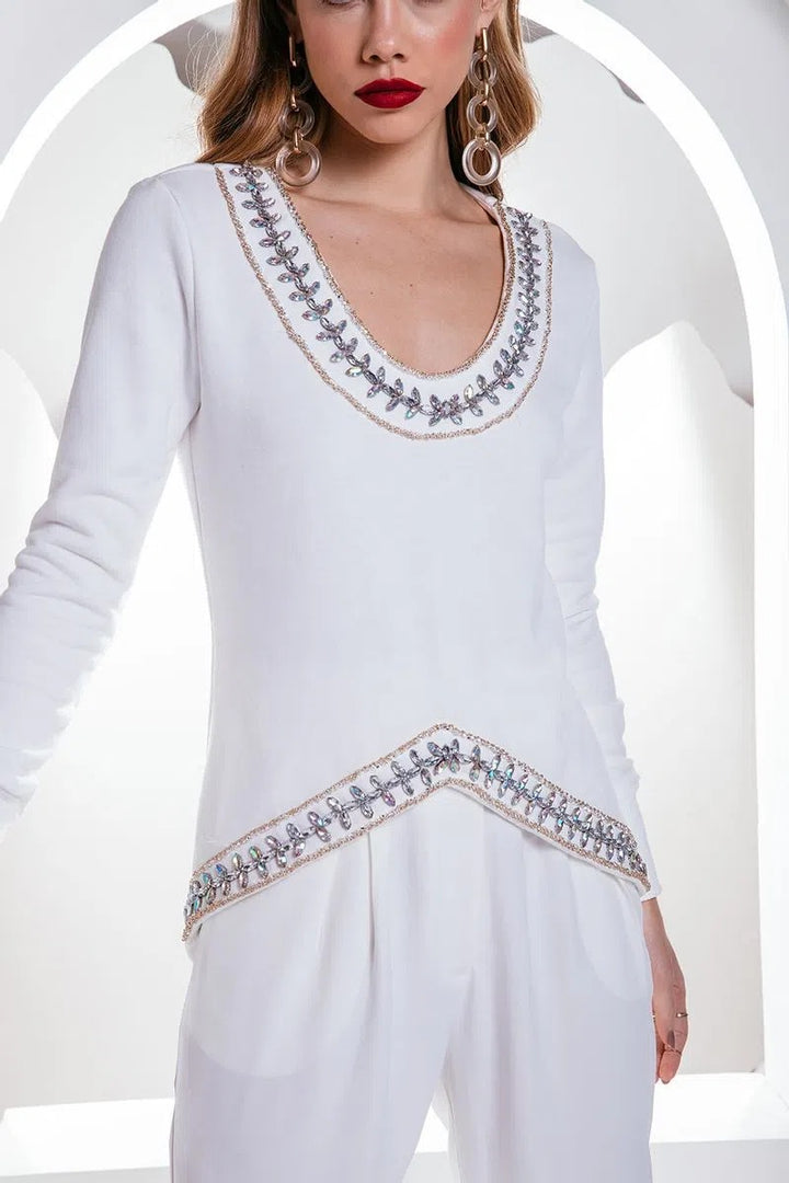 Blusa Moletom Cleo Pedra Charth