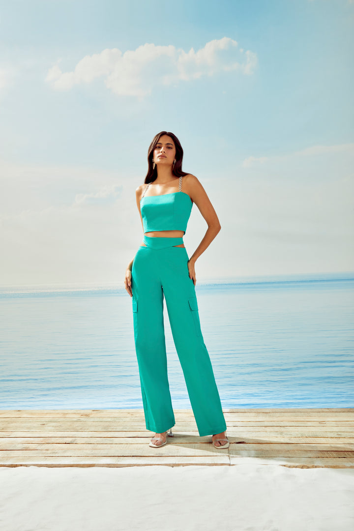 Regina Salomão Pockets Pants+Top Set