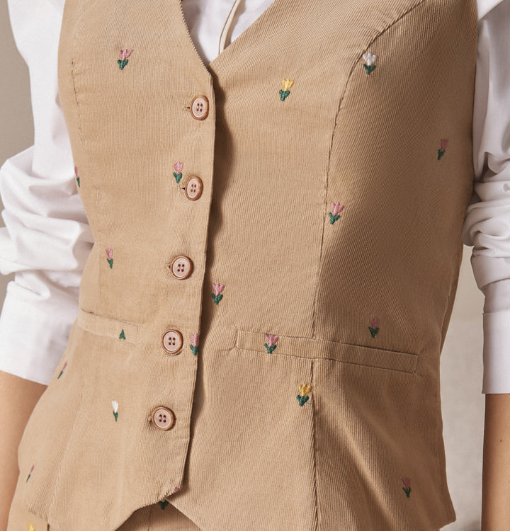 Blazer+Vest+Shorts Set Anne Fernandes