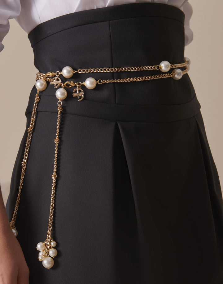 Anne Fernandes Chain+Pearl Belt