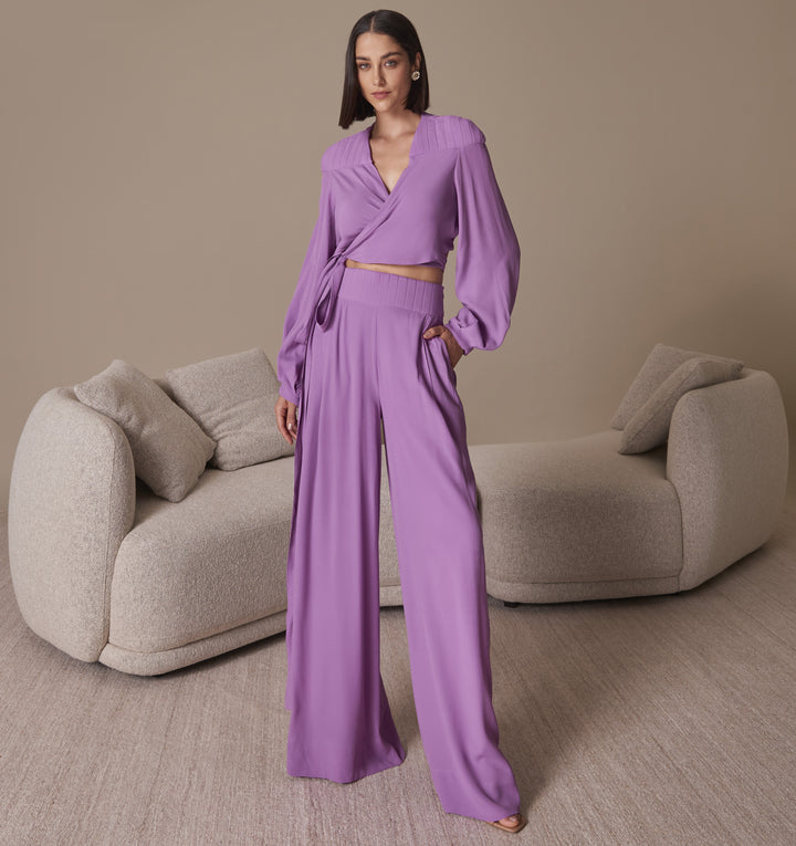 Anne Fernandes Blouse+Pants Set