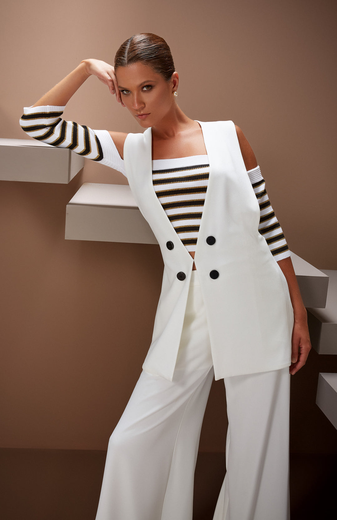 Blusa Tricot Ombro Anne Fernandes