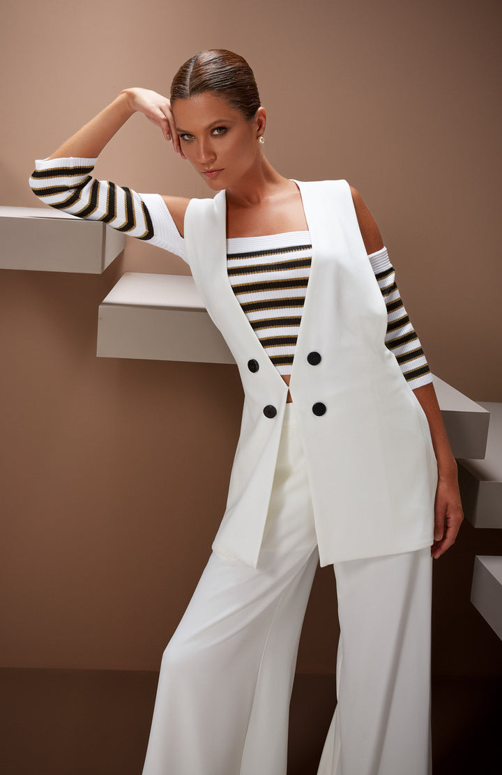 Blusa Tricot Ombro Anne Fernandes