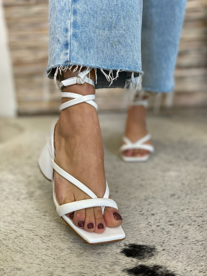 Carrano Flare Leather Strappy Sandal