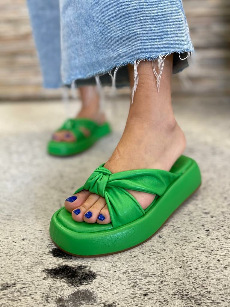 Flat Papete Couro
