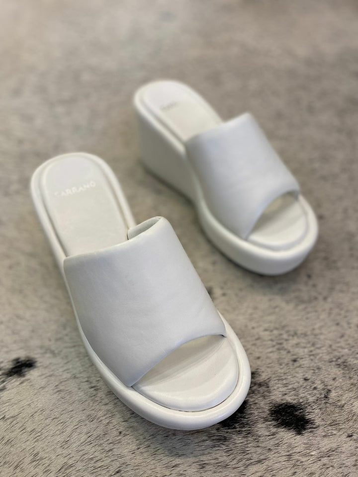 Carrano Leather Wedge Sandal