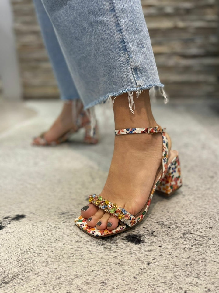 Jorge Bischoff Blooming Stones Sandals
